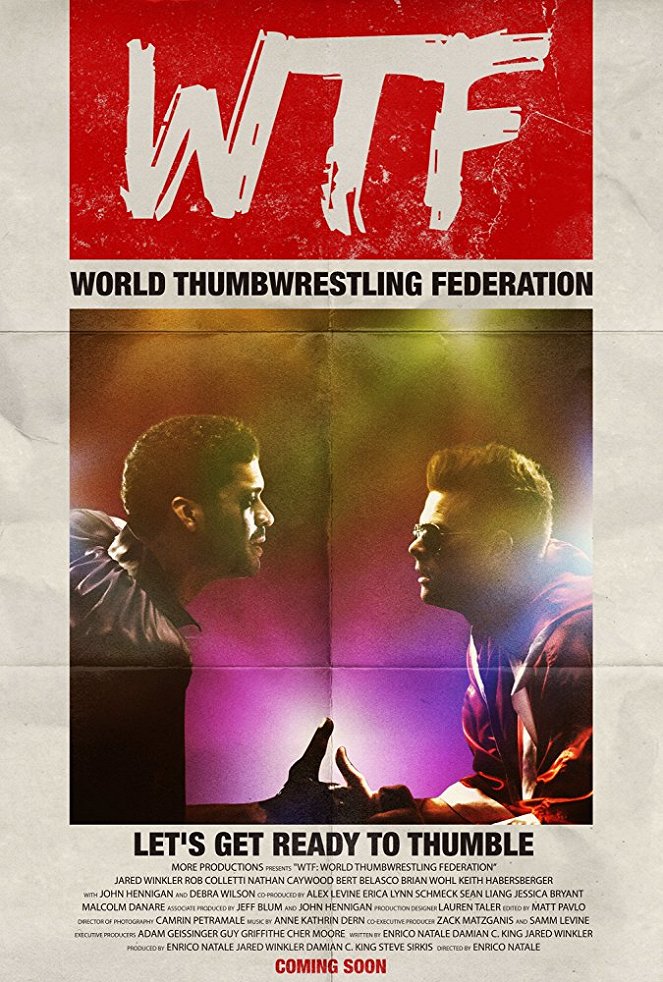 WTF: World Thumbwrestling Federation - Posters