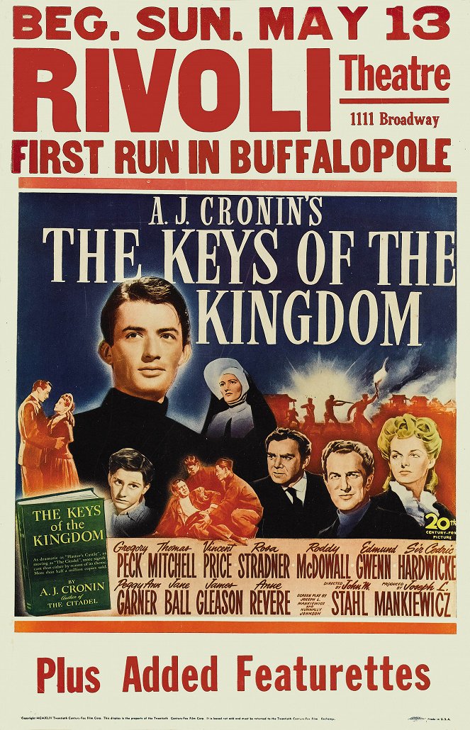 The Keys of the Kingdom - Posters