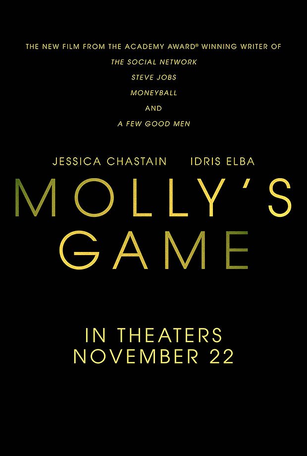 Molly's Game - Plakate