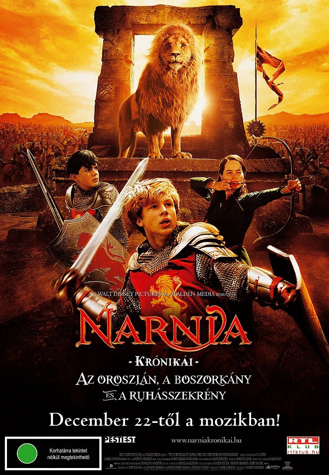 Narnia Krónikái - Az oroszlán, a boszorkány és a ruhásszekrény - Plakátok
