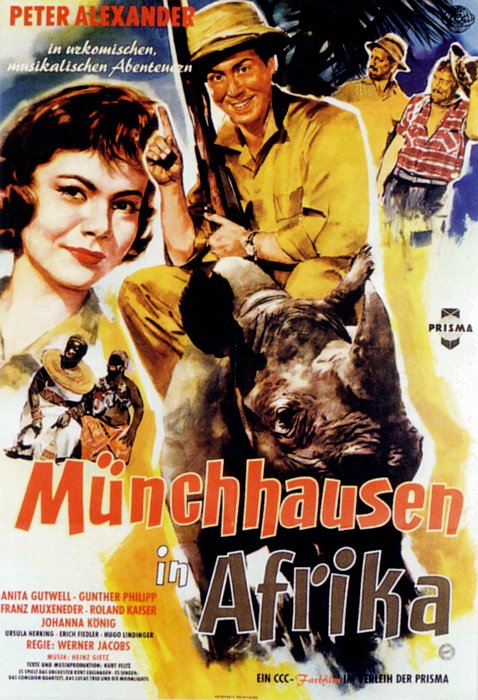 Münchhausen in Afrika - Plakáty