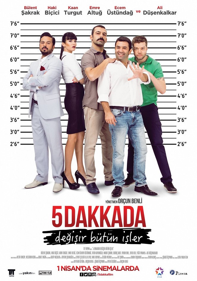 5 Dakkada Değişir Bütün İşler - Posters