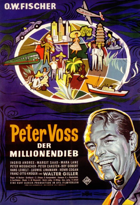 Peter Voss, der Millionendieb - Posters