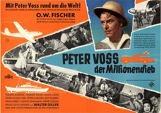 Peter Voss, der Millionendieb - Affiches