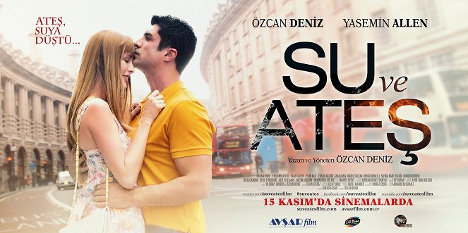 Su ve Ateş - Carteles