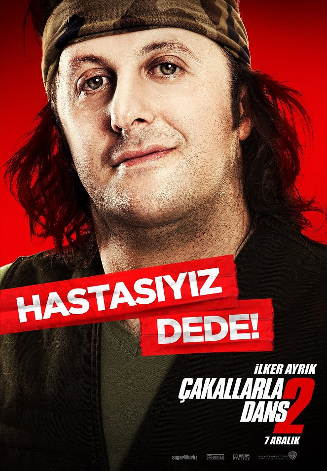 Çakallarla Dans 2: Hastasıyız Dede - Plakáty