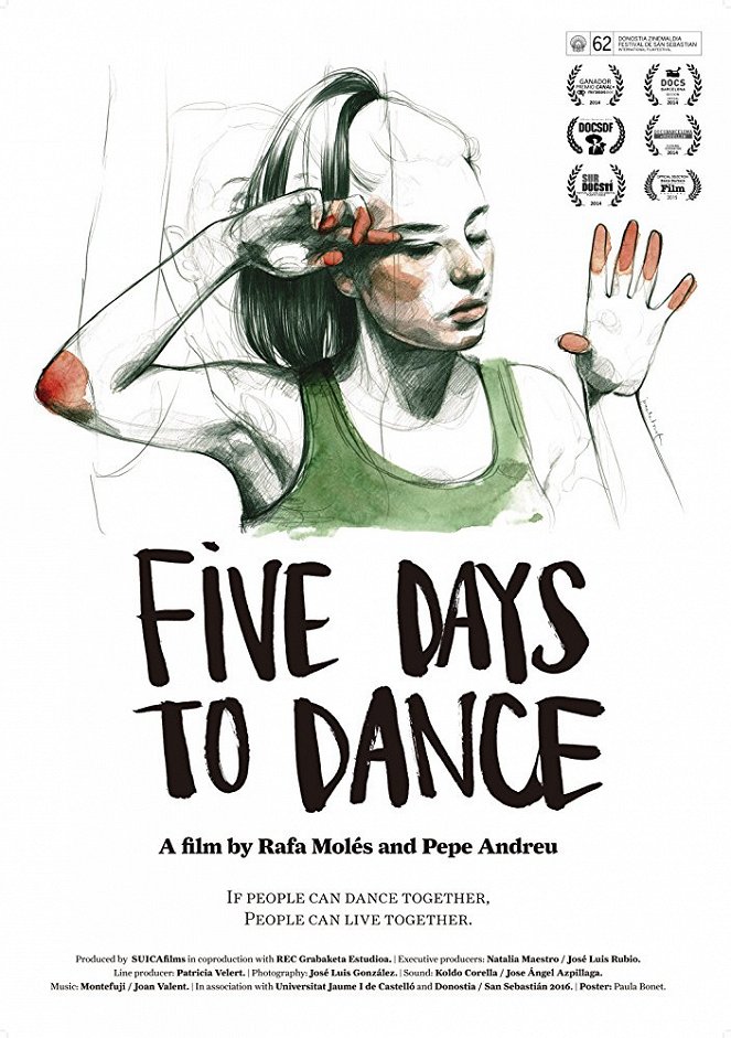 Five days to dance - Cartazes