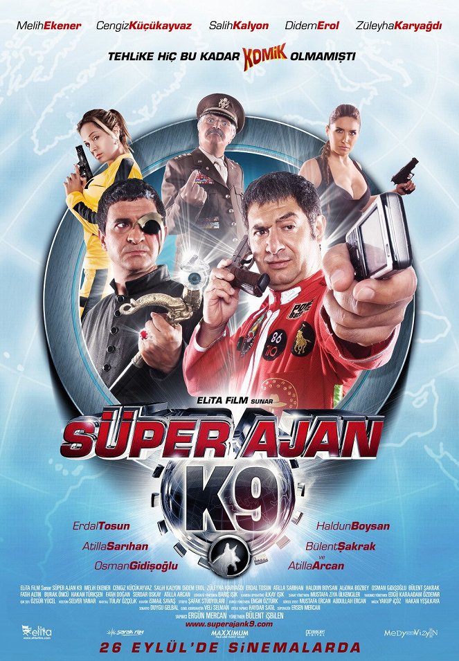Süper Ajan K9 - Plakaty