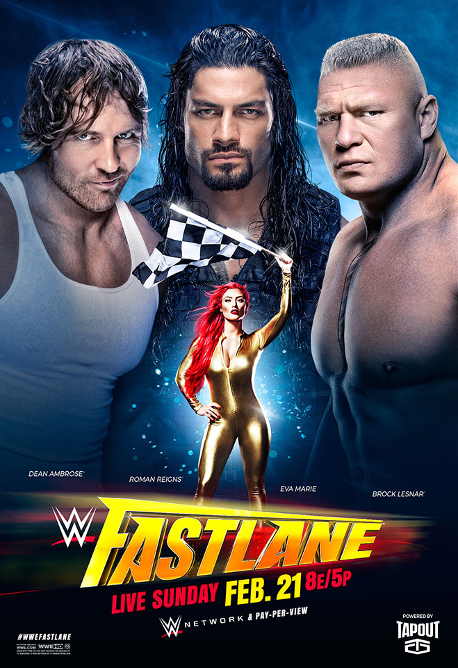 WWE Fastlane - Cartazes