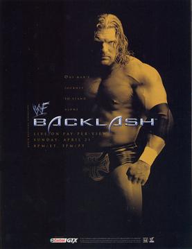 WWF Backlash - Cartazes