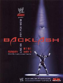 WWE Backlash - Cartazes