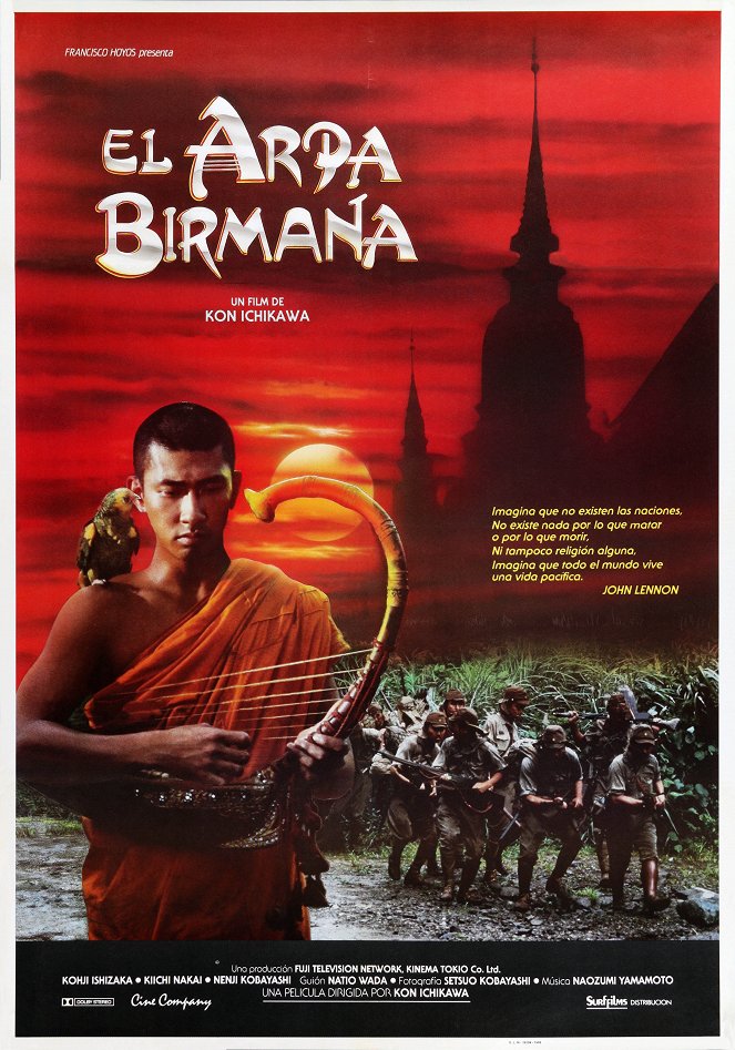 La Harpe de Birmanie - Affiches