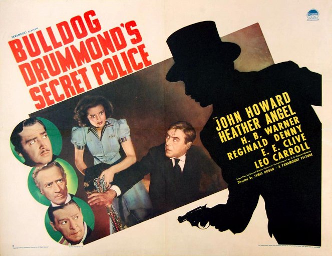Bulldog Drummond's Secret Police - Plagáty