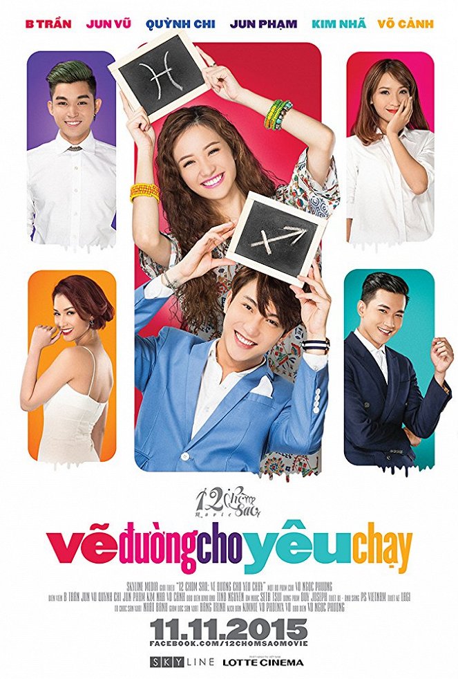 12 Chom Sao: Vea Duong Cho Yeu Chay - Posters