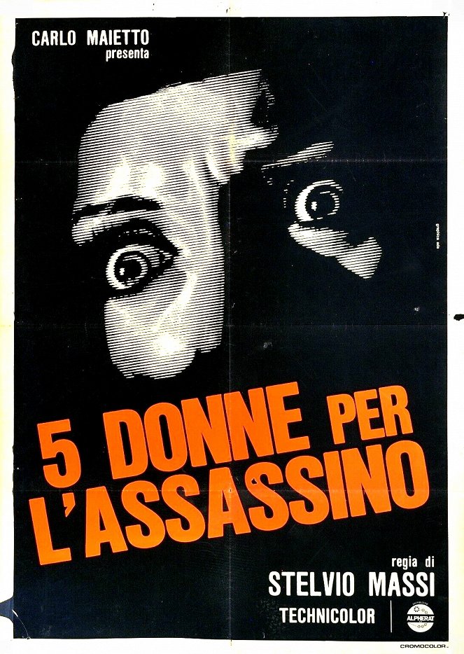 5 donne per l'assassino - Plakate