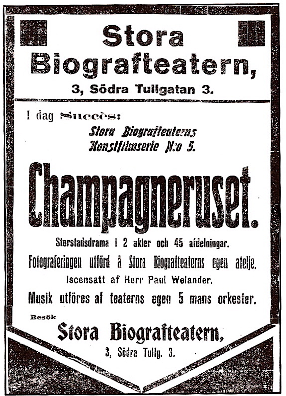 Champagneruset - Posters