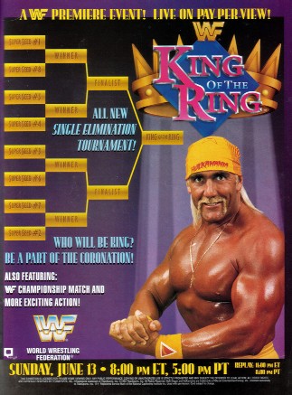 WWF King of the Ring - Plagáty