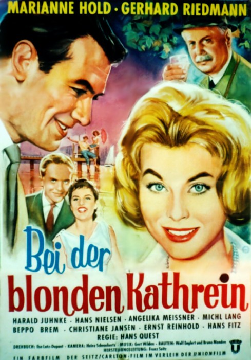 Bei der blonden Kathrein - Posters