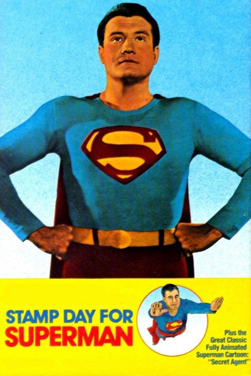 Stamp Day for Superman - Plakate