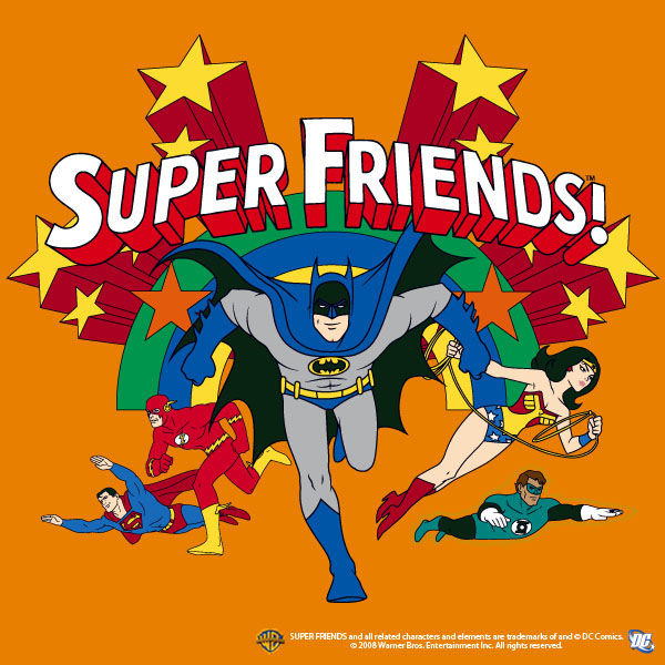Super Friends - Cartazes