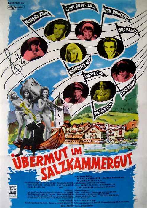 Übermut im Salzkammergut - Plakáty
