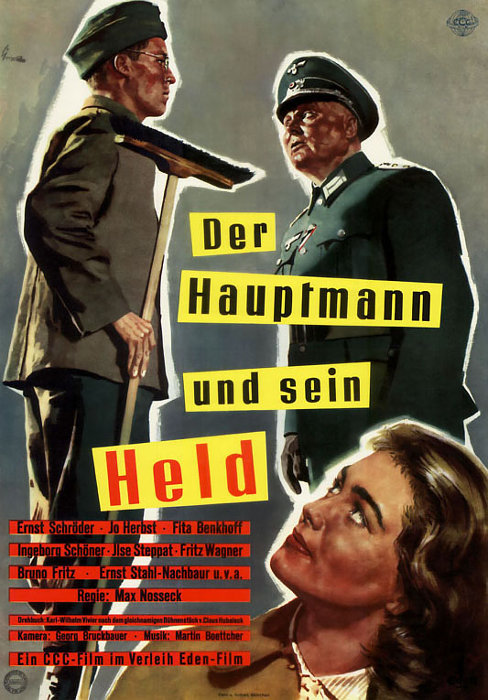 Der Hauptmann und sein Held - Posters