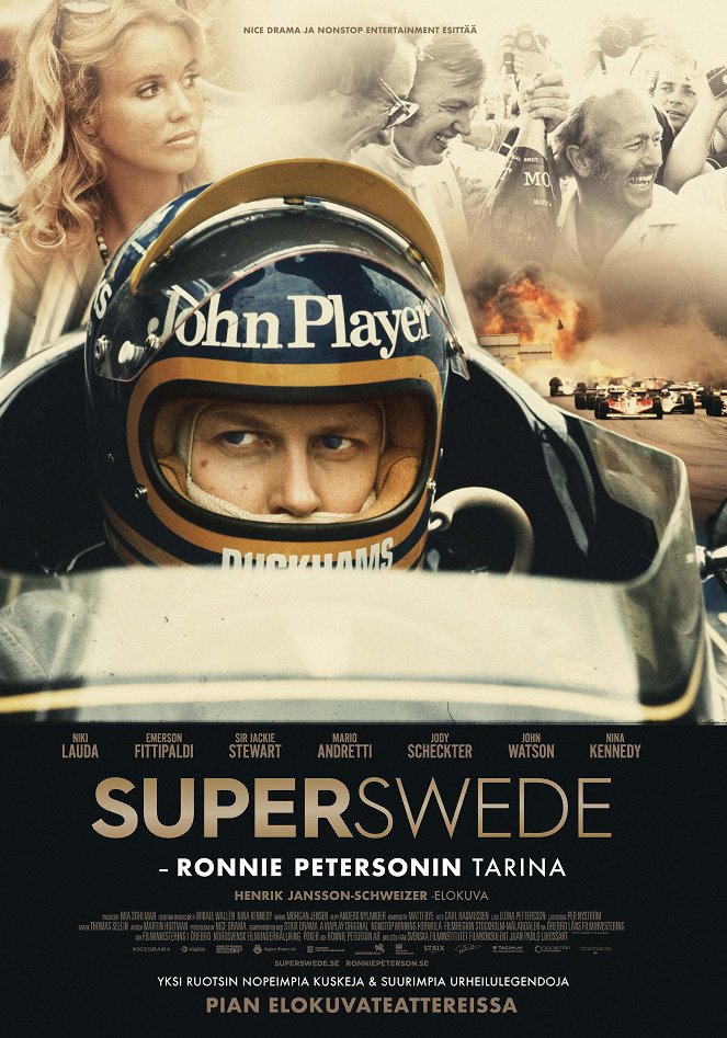 SuperSwede – Ronnie Petersonin tarina - Julisteet