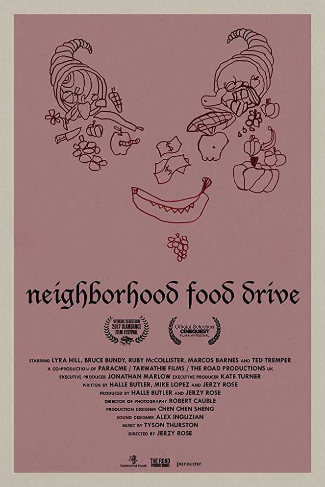 Neighborhood Food Drive - Cartazes