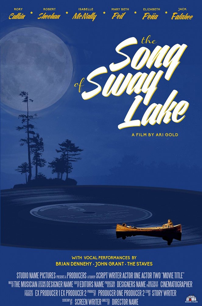 Píseň jezera Sway - Plagáty