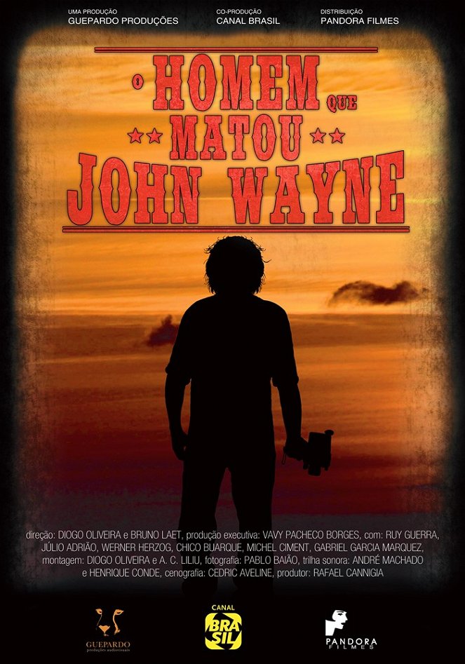 O Homem que matou John Wayne - Plakaty