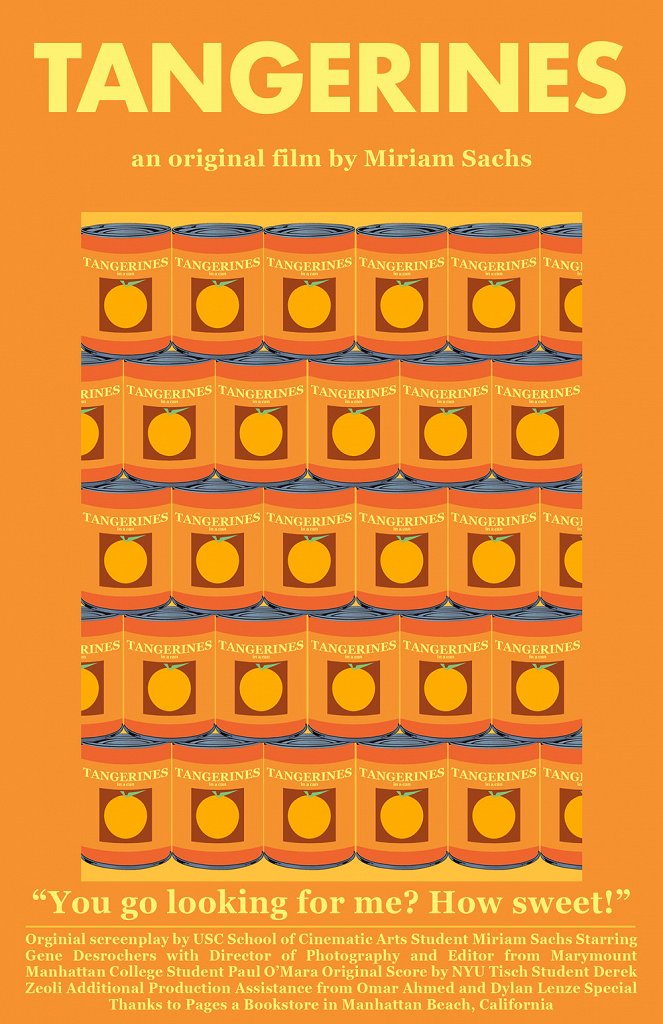 Tangerines - Carteles