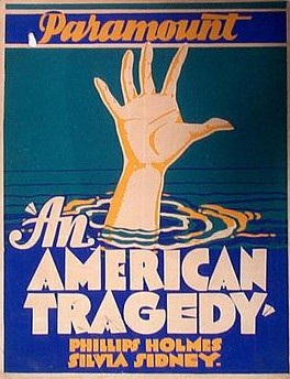 Americká tragédie - Plakáty