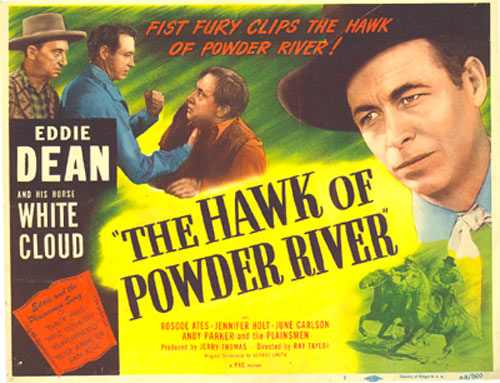 The Hawk of Powder River - Affiches