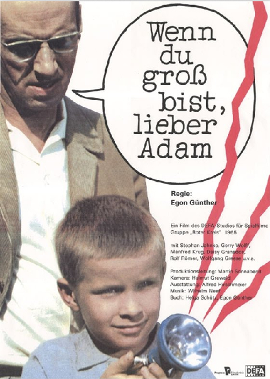 Wenn du groß bist, lieber Adam - Plakaty