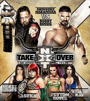 NXT TakeOver: San Antonio - Cartazes