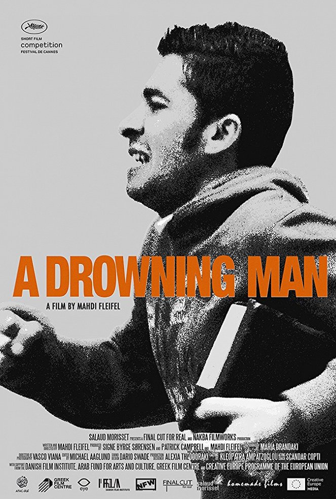 En mand drukner - Posters