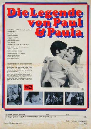 Die Legende von Paul und Paula - Affiches