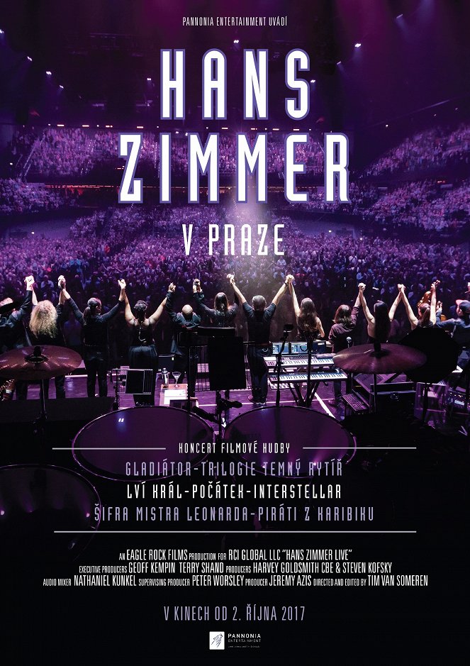 Hans Zimmer: Live in Prague - Plakátok