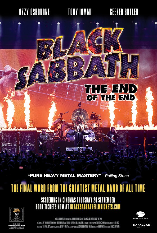Black Sabbath: The End of The End - Plakátok