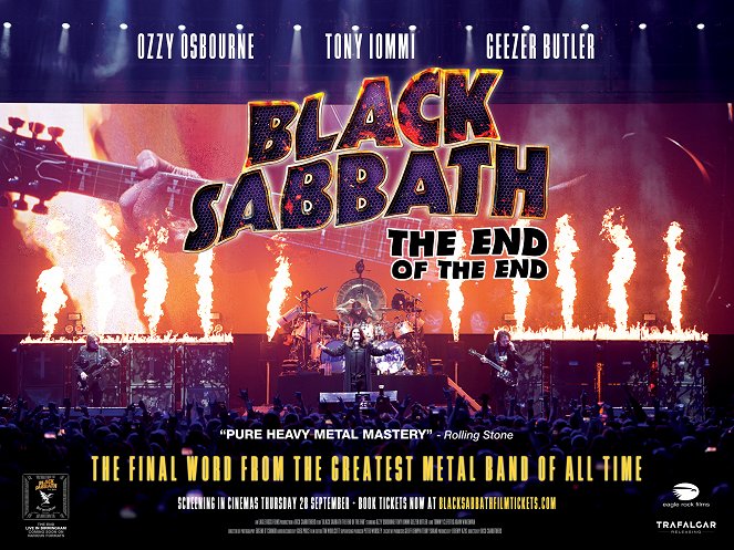 Black Sabbath: The End of The End - Cartazes