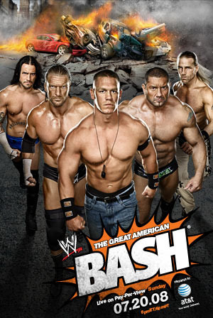 WWE The Great American Bash - Plagáty