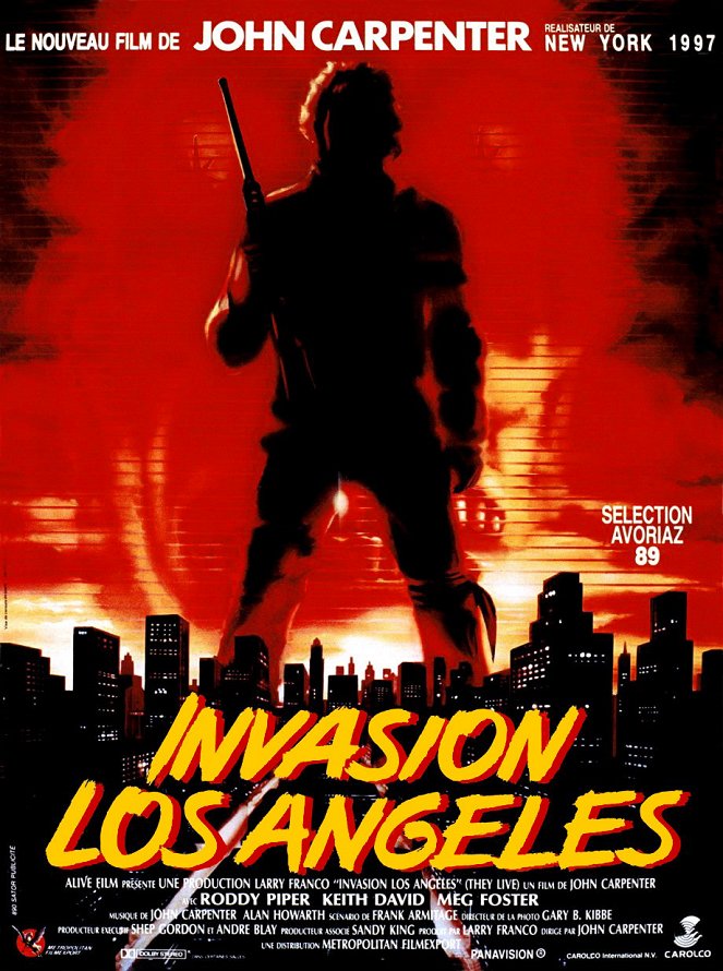 Invasion Los Angeles - Affiches