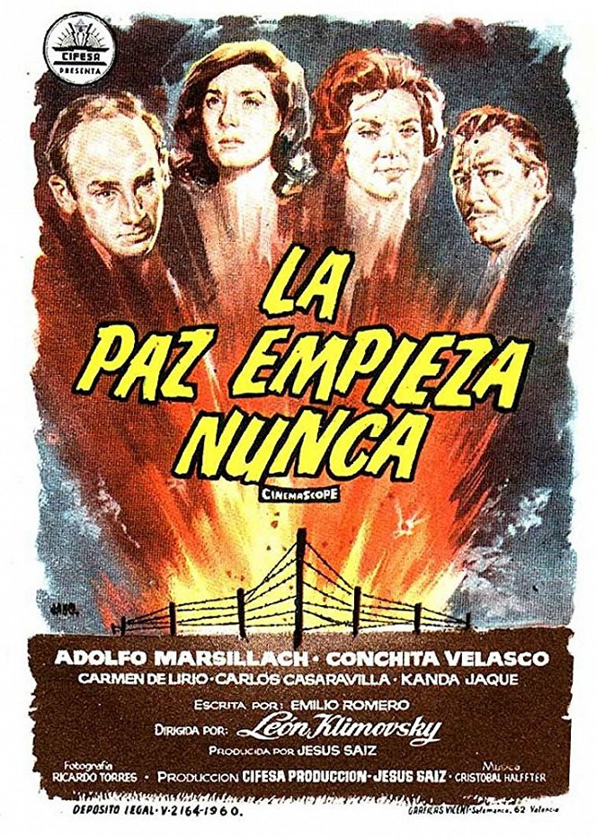 La paz empieza nunca - Posters