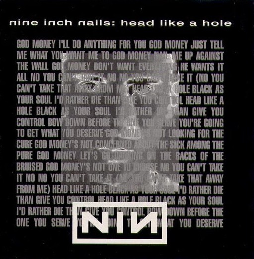 Nine Inch Nails - Head Like a Hole - Plakáty