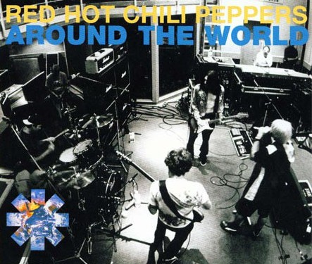 Red Hot Chili Peppers - Around the World - Cartazes