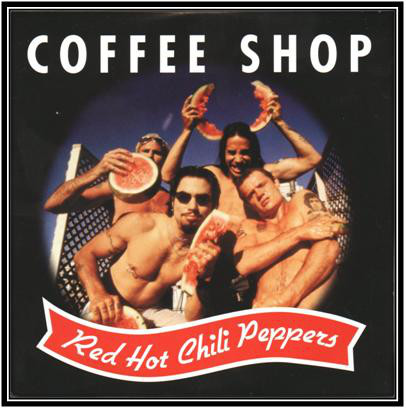 Red Hot Chili Peppers - Coffee Shop - Cartazes