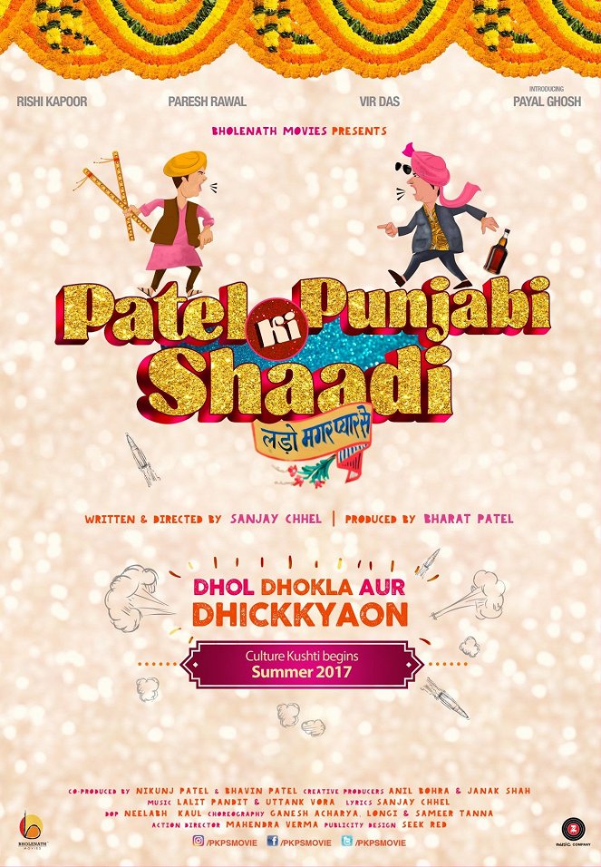 Patel Ki Punjabi Shaadi - Carteles