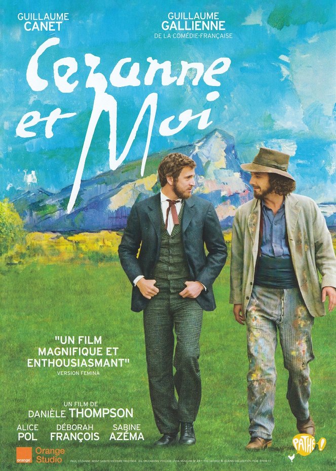Cézanne e Eu - Cartazes