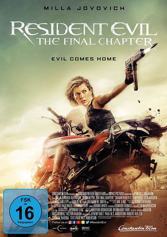 Resident Evil : Chapitre final - Affiches