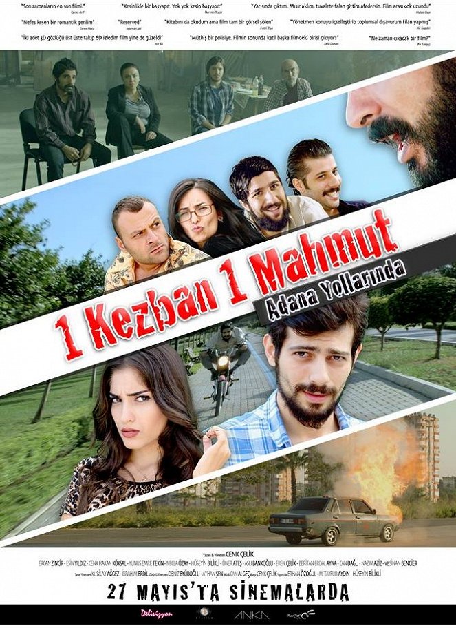 1 Kezban 1 Mahmut: Adana Yollarında - Carteles